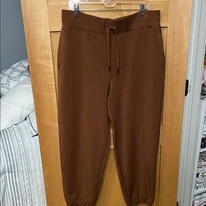 SPANX Air Essentials Tan Jogger Pants